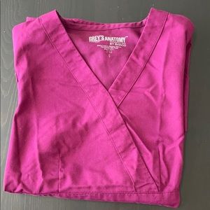 Greys Anatomy Scrub Top